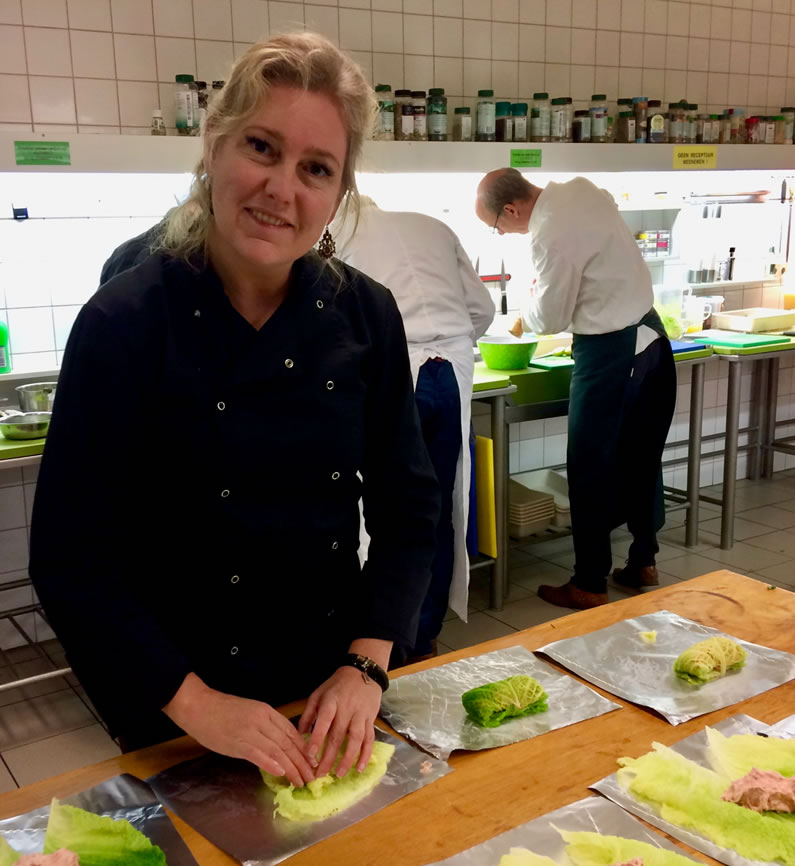 Leden in de keuken